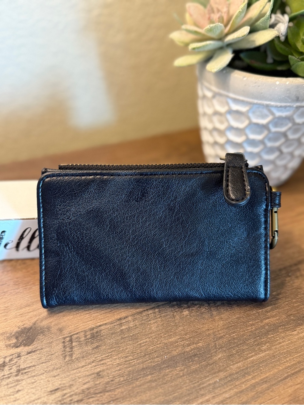 Joy Susan Bobbie Bifold Wallet with Carabiner